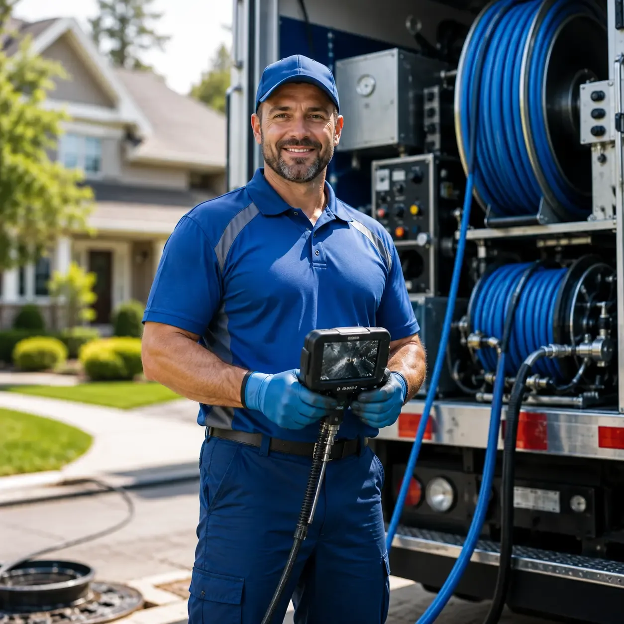Local outdoor drain cleaning specialists in Pottersville, NJ